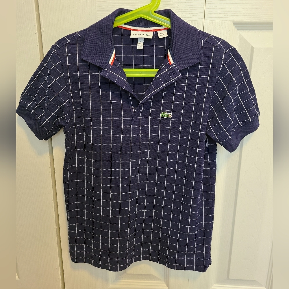 Lacoste kids polo size 8